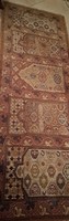 Antik iráni szőnyeg. Kopott használt.Mérete: