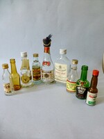 Régi röviditalos üveg gyűjtemény