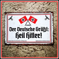 German Empire *** thin plate with a vintage look *** 20 x 30 cm