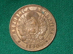 2 Cent 1890 ! Argentína !