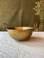 Copper foam cauldron 21.5 cm.