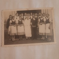 Esküvői fotó 1939.   Fejér megyei Kisláng község?