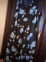 Laliqoe blue rose women's dress size 44