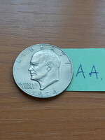 USA 1 DOLLÁR 1974 Eisenhower, Réz réz-nikkel, 38.1 mm  #AA