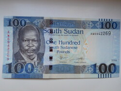 Dél - Szudán 100 font 2019 UNC