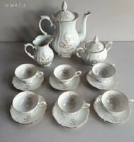 German porcelain coffee set for 6 people