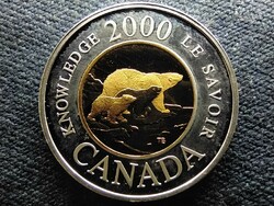 Kanada Tudomány .925 ezüst 2 Dollár 2000 PP (id69418)