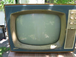 Retro blue TV