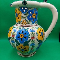 Extremely rare Bélapátfalv hard earthenware jug made between 1843-1940