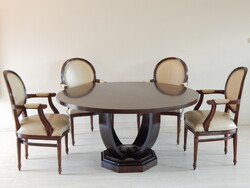 Art Deco étkezőasztal [C - 07 ]