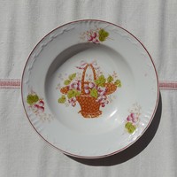 Antique porcelain wall plate