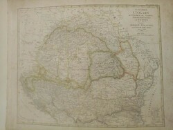 1822-Es galizien, hungarn mit slovenien und croatien, siebenbürgen terkep