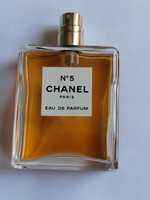 Old, iconic chanel no. 5 Eau de parfum - luxury perfume for ladies 50 ml. In a glass