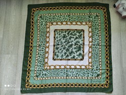 Vintage nicole de beauvoir marked polyester patterned scarf