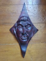 Dracula wood carving carved relief