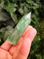 Zöld fluorit kristály, ásvány