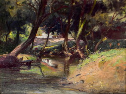 Jenő Kárpáthy (1870 - 1950) zebegény (on the banks of the Danube)