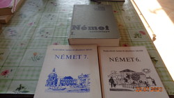 Német nyelvkönyvek,  tankönyvek , 3 db