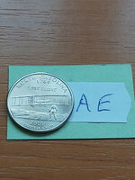 USA 25 CENT 1/4 DOLLÁR 2001 / P Philadelphia, (North Carolina), G. Washington #AE