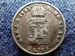 Lombard-Velencei Királyság I. Ferenc (1815-1835) .600 Ezüst 1/4 lira 1823 M  (id78904)