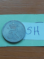 Denmark 2 cents 1970 zinc, ix. King Frederick sh