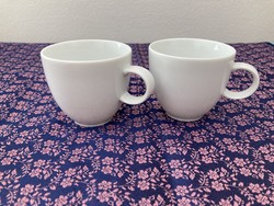 Pair of snow white thomas germany mocha cups