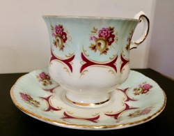 Royal Adderley-Vintage porcelán csésze aljjal