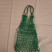 Retro mesh shopping bag