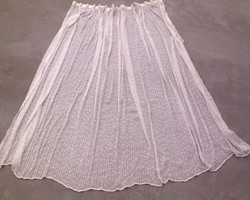 Ecru cotton pair of curtains (2 / 210x310)