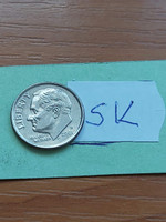 Usa 10 cent dime 2001 / d, franklin d. Roosevelt, copper-nickel sk