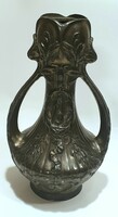 Art Deco Metal Vase