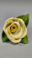 Herend yellow rose