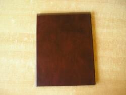 Writing folder with lined writing pad - artificial leather, a/4