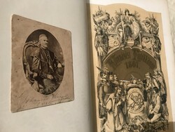 Coronation memorial book - 1867 - with a photo of Archbishop János Simor !!!