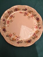 Zsolnay Pillangó mintás lapos tányér