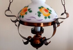 Hand-painted bronze chandelier ceiling lamp negotiable
