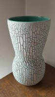 Cracked glaze retro special rough surface flawless vase 21.5 cm high