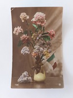 Old floral postcard