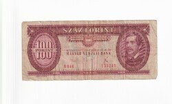 Magyar papír 100 forint 1975