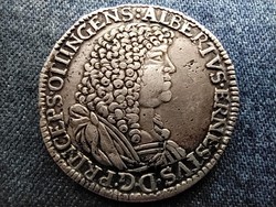 German states i. Albert (1642-1683) silver 60 kraj czar (2/3 thaler) 1674 (id64771)