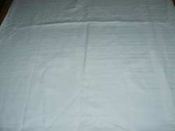 Antique white striped damask pillowcase