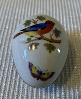Porcelain egg with Rothschild pattern from Herend