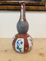 Herendi antik áttört Gödöllő váza