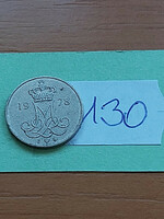 Denmark 10 öre 1978 copper-nickel, ii. Queen Margaret 130