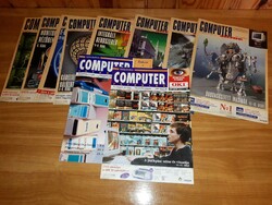 Computer Technika 81 darab szám, V. VI. VII. VIII. évfolyam (1998-2001)