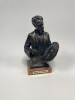 Kisfaludi strobl Zsigmond: mihályr munkácsy, bronze statue