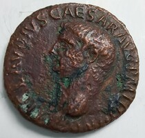 CLAUDIUS & Libertas (i.e.10 - i.sz.54) bronz AS Római Birodalom, LIBERTAS