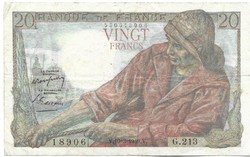 20 French francs 1949 France