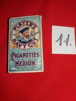 Antique 1930 collectible players navy cut cigarette advertising cards ship captains in one 11
