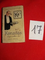 Antique 1930 collectible Kensitas cigarette advertising cards dedicated actress and diva in one 17